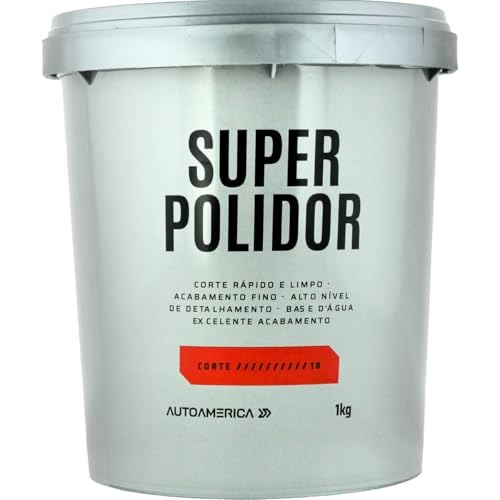 Super Polidor Massa De Polir Base De Água 1kg Autoamerica