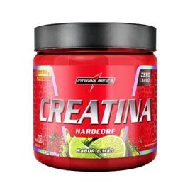 Creatina Hardcore Sabor Limão 350g Integralmédica Limão