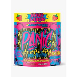 Suplemento Em Pó Adaptogen Science Panic Pré Treino Com Creatina Pote 300g Sabor Morango