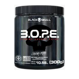 Suplemento em Pó Bope 300g - Caveira Preta - Black Skull Sabor Frutas vermelhas