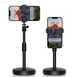 Suporte Apoiador De Celular Mesa Tripé Selfie Regulagem 360°