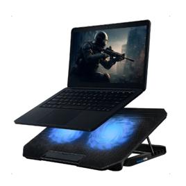 Suporte Notebook Coolcold com 2 Cooler Ventoinhas Base
