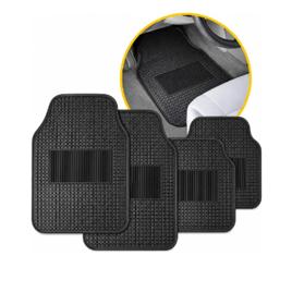 Tapete Carro Borracha Universal 4 Peças Pvc Automotivo
