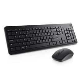 Teclado e Mouse Sem Fio Dell KM3322W, USB, ABNT2, Preto