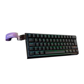 Teclado Gamer Magnético Fortrek Ora Pro Switch Leobog - Preto