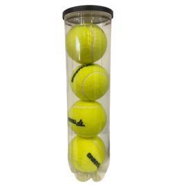 Tecnifibre Tubo De Bolas De Tênis Training New Com 4 Unidades