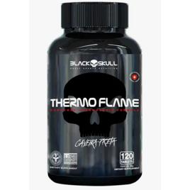 Termogênico Black Skull Thermo Flame - 120 Tabletes sem Sabor