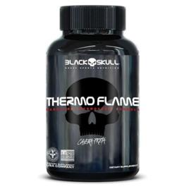 Termogênico Em Cápsula Black Skull 120 Caps Sem Sabor