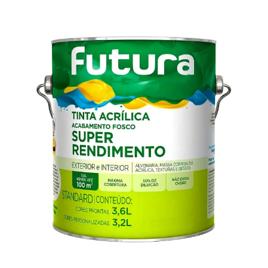 Tinta Látex Parede Standard Futura 3,6l Cores Anti Mofo Cor Verde-musgo