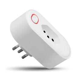 Tomada Inteligente Wifi 10a Ekaza Medidor De Consumo Smart Alexa Google Tuya Smart Life 110v