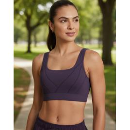 Top Lupo Feminino Sem Bojo Lsport Seamless Max Ii