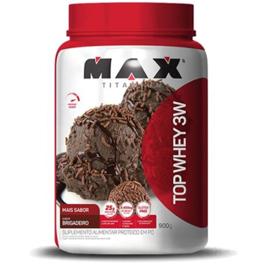 Top Whey 3W (900g) - Sabor Mais Sabor - Brigadeiro