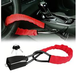 Tranca Para Volante De Carro Cinto Segurança Trava Anti Furt