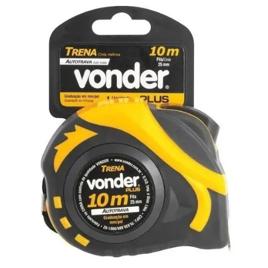 Trena Curta De Aço Autotrava 10m X 25mm Vonder