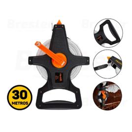 Trena Longa Aberta 30 Metros X 10 Mm Fita De Pvc Sparta