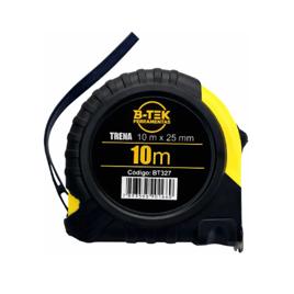 Trena Emborrachada 10 Metros Profissional 25mm 10m Aço Com Trava