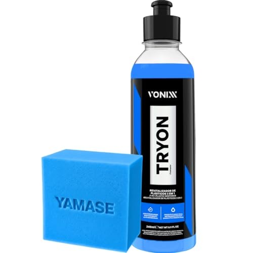 Tryon Vonixx Renovador Proteção Plástico Borracha Automotivo 240ml