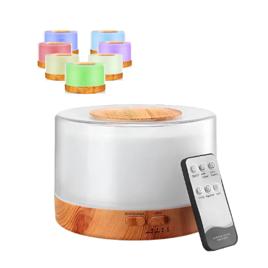 Umidificador Purificador De Ar Aromatizador Elétrico 500ml