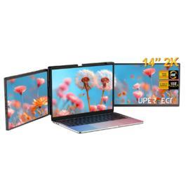Uperfect Monitor Duplo Portatil 14 2k Laptop Três Tela Usb-c
