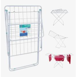 MOR Varal Chão Com Abas Maxi Grande Suporta '25kg Roupa Branco