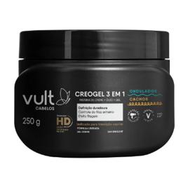 Vult Cabelos Ondulados e Cachos Creogel 3 em 1