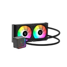 Water Cooler Husky Freezy, Iluminação ARGB, 240mm, AMD e Intel, Preto