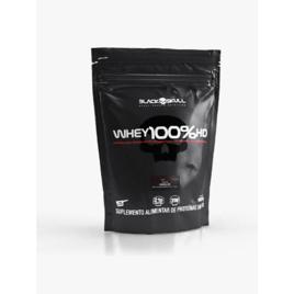 Whey 100% Hd Refil Black Skull - 900g (wpc, Wpi E Wph) Sabor Chocolate