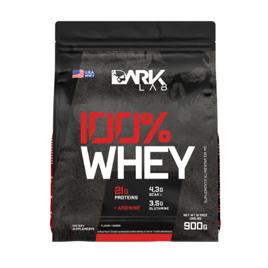 Whey Protein Concentrado 100% 900g Refil Dark Lab Sabor Baunilha