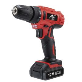 Parafusadeira E Furadeira A Bateria Worker Li-Ion 12V PFW 012 Sem Fio Com Carregador Bivolt E Maleta