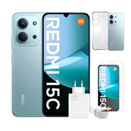 Smartphone Xiaomi 15c 128gb 8ram Global Top 1 Com Brindes Green