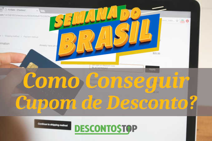 cupom de desconto semana do brasil