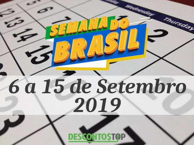 data semana do brasil