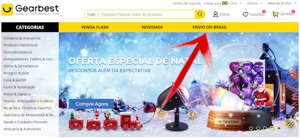 como comprar na gearbest deposito brasileiro