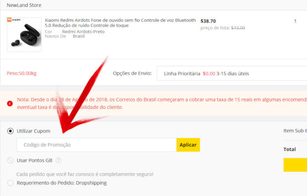 Como comprar na gearbest passo a passo