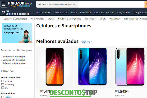 amazon é confiavel para comprar celular