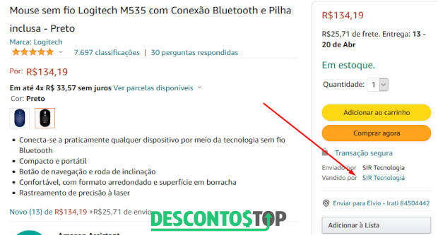 como saber se o vendedor do amazon é confiável