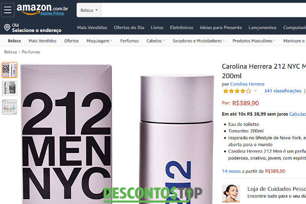 comprar perfume na amazon é confiavel