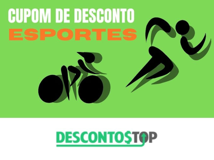 fundo verde cupom de desconto esporte