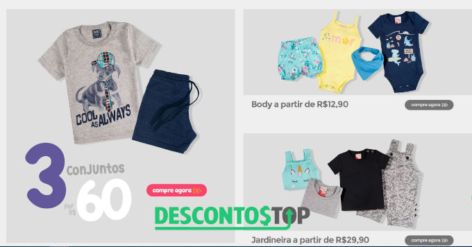 cupom desconto - captura de tela site Mundo Infantil Store