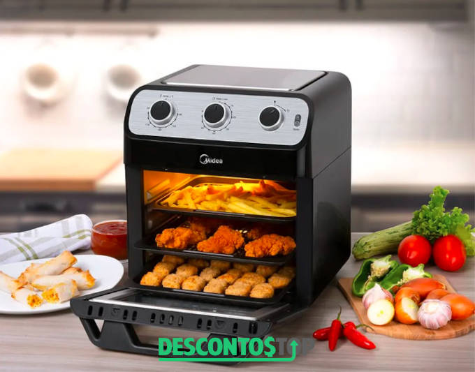 cupom desconto - captura tela site Mieda air fryer e forno ovenfryer