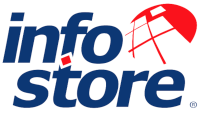 cupom de desconto infostore logo