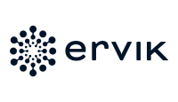 Logo Ervik na cor preta