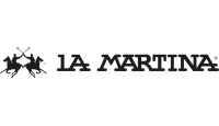 Logo La Martina na cor preta.