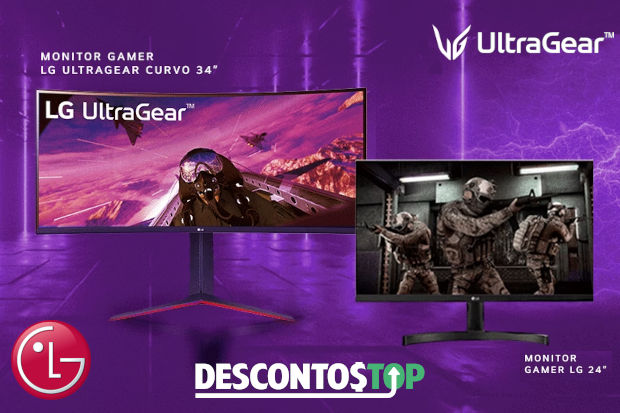 Captura de tela de um dos banners do site LG, adaptado para um tamanho menor