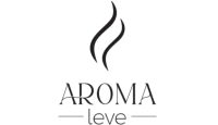 Logo Aroma Leve na cor preta.