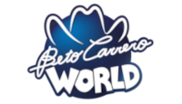 Logo Beto Carrero World nas cores azul e branca.