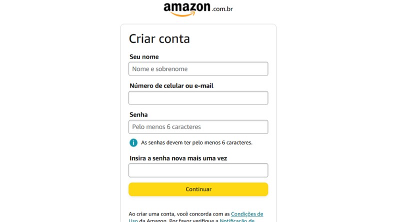 Login amazon