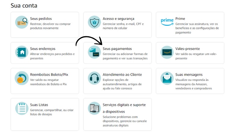 forma de pagamento