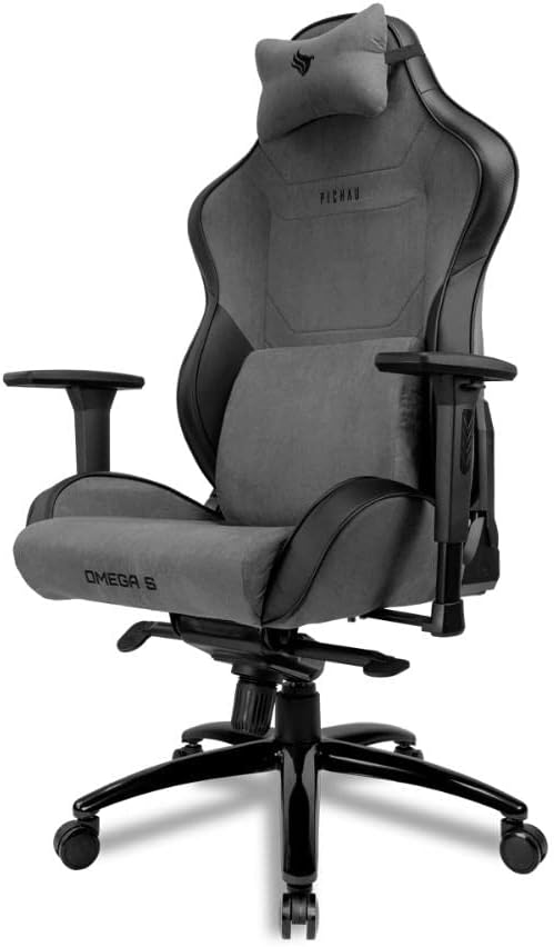 Cadeira Gamer Pichau Omega S, Preta e Cinza, PG-OMG-BG01 