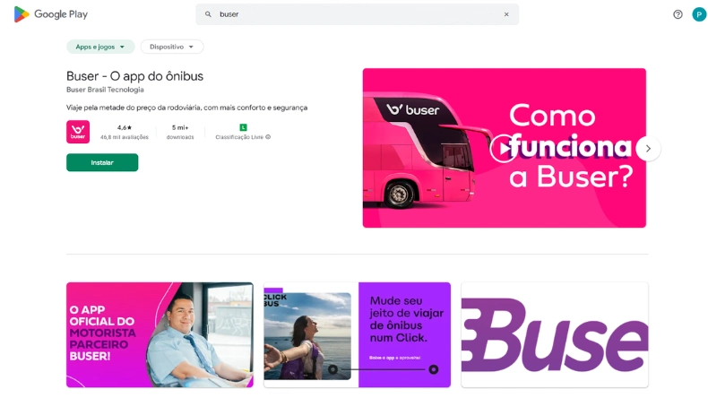 Aplicativo Buser para transporte rodoviário mostra como funciona o serviço de ônibus com facilidade e segurança, ideal para quem busca viagens confortáveis.